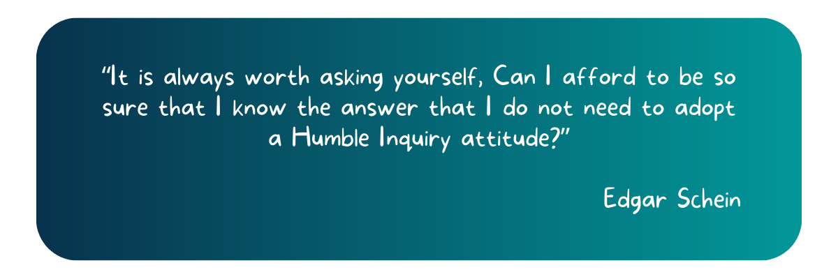 Edgar Schein Quote (1)