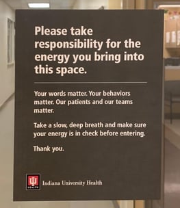 Indiana University Sign
