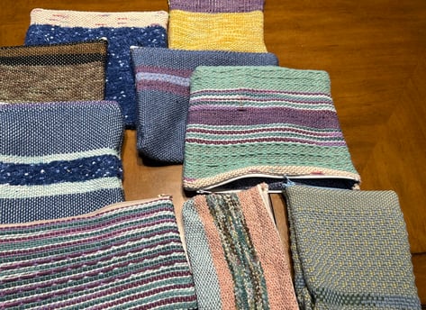 weaved bags